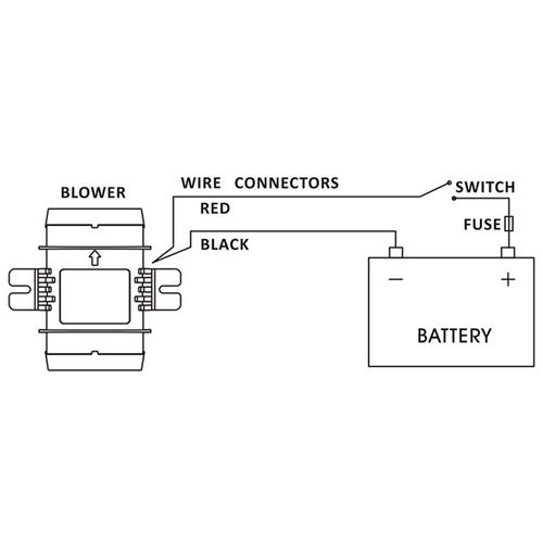 MOTORRUMSFLÄKT 24V FRIMONT