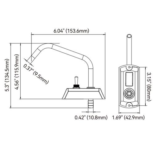 PENTRYPUMP MED KRAN 12V