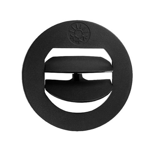 UTBLÅS STÄNGBAR 60MM SVART