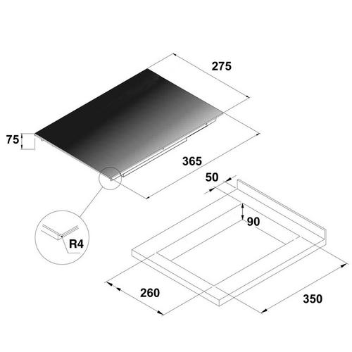 INDUKTIONSSPIS 1 ZON
