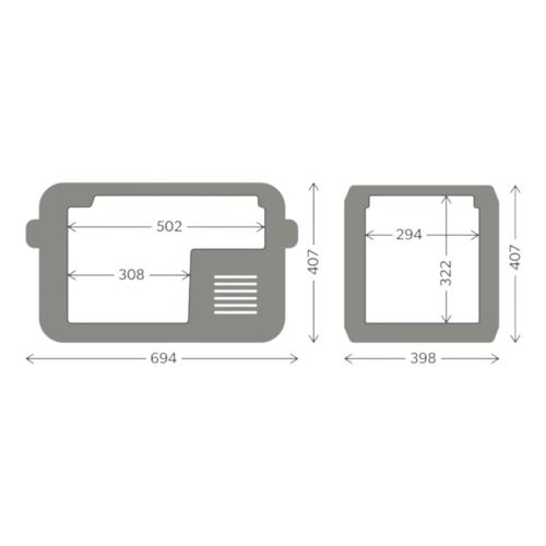 KYLBOX DOMETIC CFX5-35