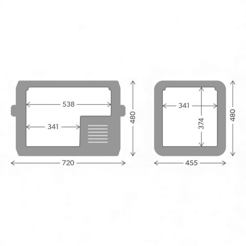 KYLBOX DOMETIC CFX5-55