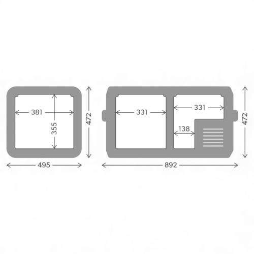 KYLBOX DOMETIC CFX5-75DZ
