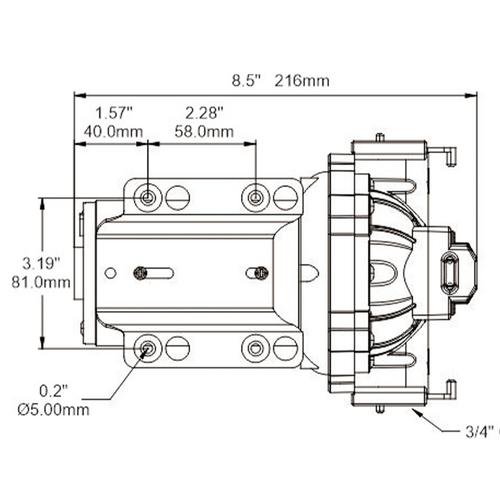 PENTRYPUMP SEAFLO 15L S-52A