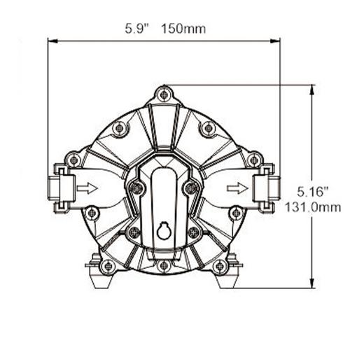 PENTRYPUMP SEAFLO 15L S-52A