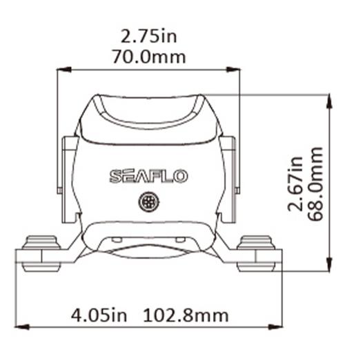 PENTRYPUMP SEAFLO S23 40PSI