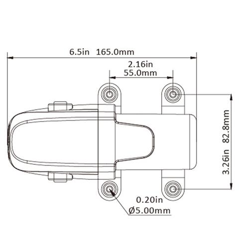 PENTRYPUMP SEAFLO S23 40PSI