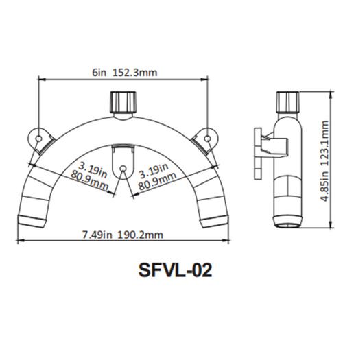 ANTIHÄVERT 25MM SEAFLO