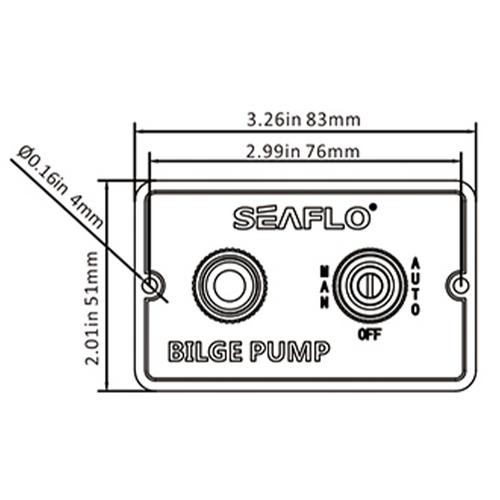 MANÖVERPANEL MED SÄKRING 12/24