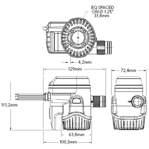 RULE MATE 800 12V AUTO