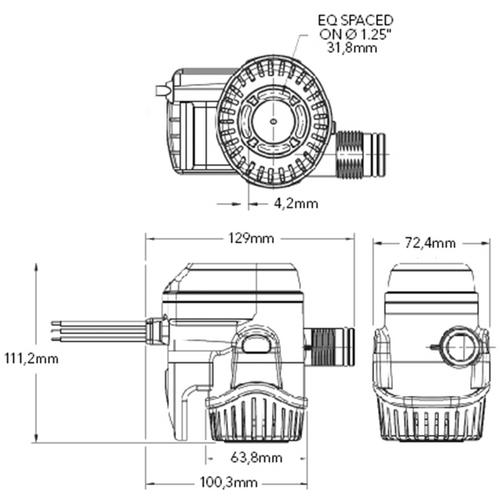 RULE MATE 1100 12V AUTO