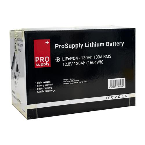 LITIUMBATTERI 12V 130AH