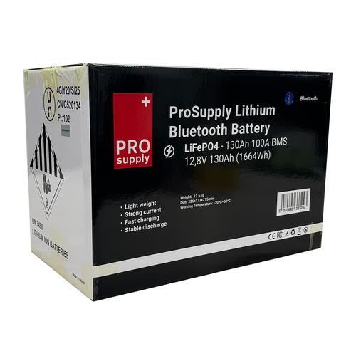 LITIUMBATTERI 12V 130AH BT