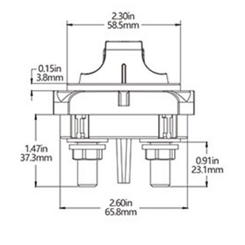 HUVUDSTRÖMBRYTARE ON/OFF 300A