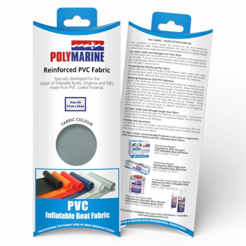 POLYMARINE PVCDUK SVART 30X21