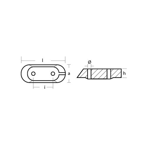 ANODKIT YAMAHA 40-60HK ALU