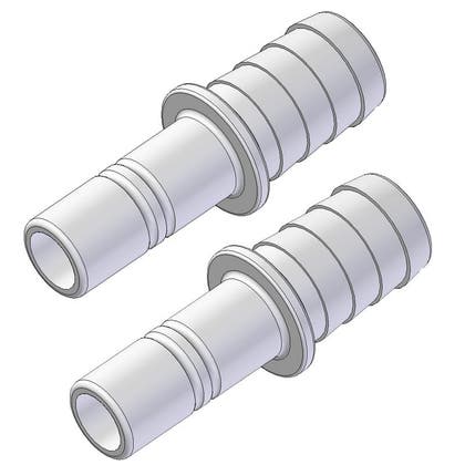 Slangadapter 19mm-15 2-pack