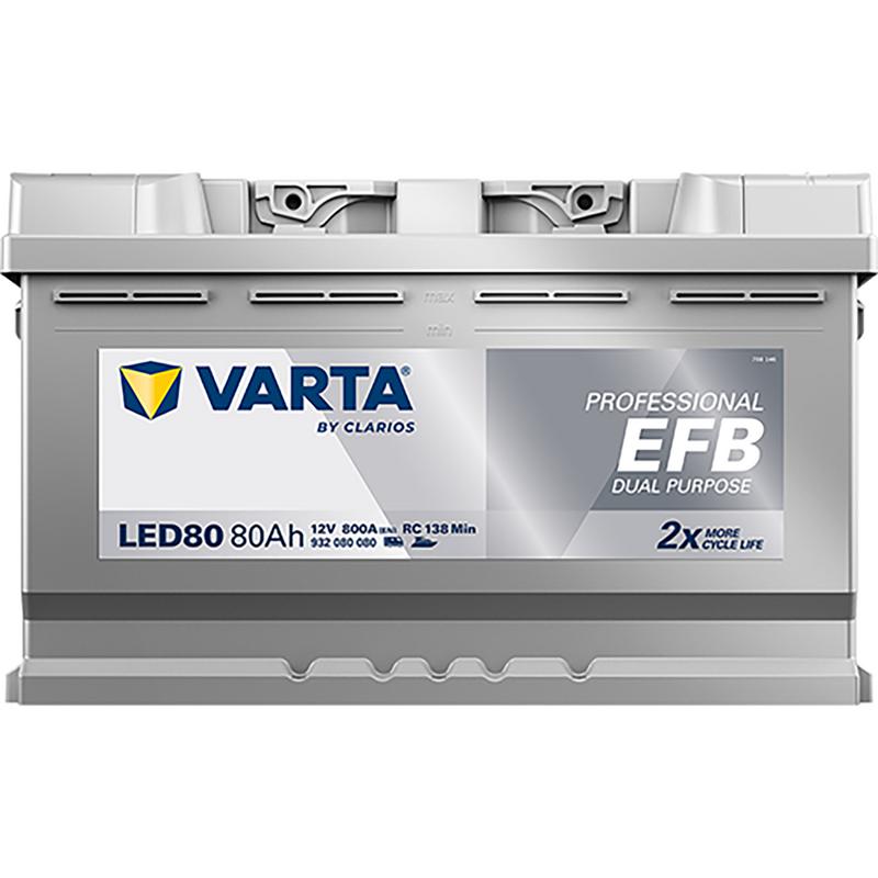 Batteri Varta Efb 80ah 800cca