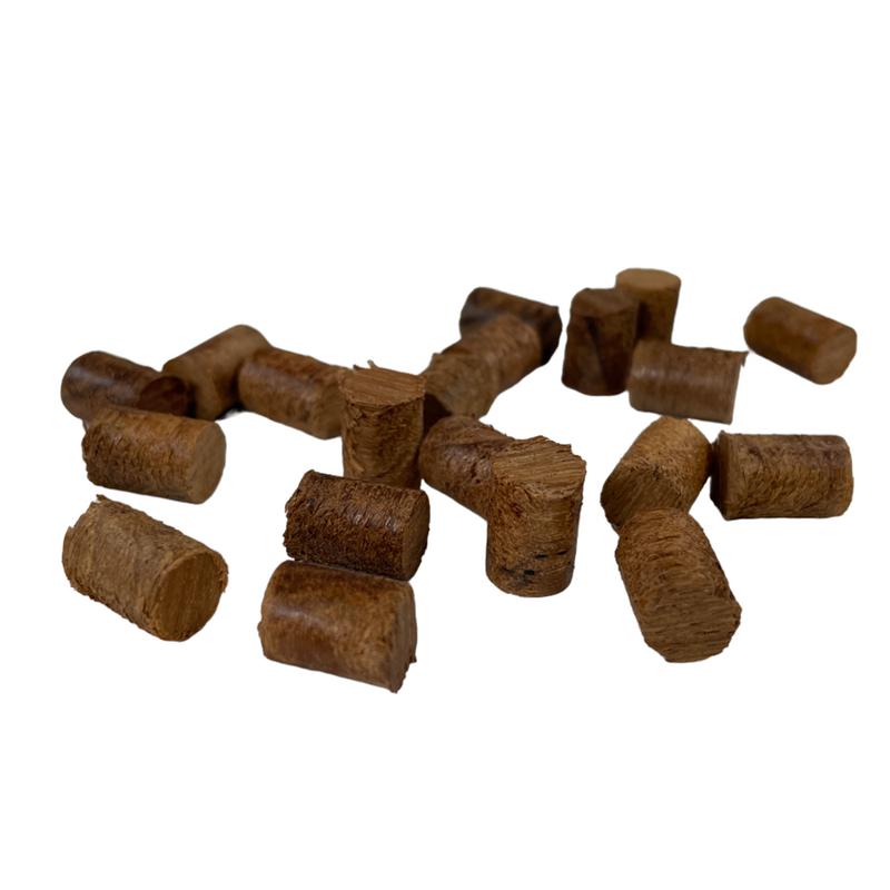 Teakplugg 8mm 20-pack