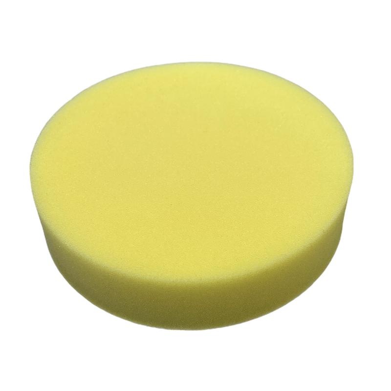 Polersvamp Medium 125mm Gul