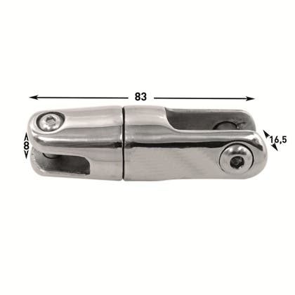 Ankarsvivel Oc 6/7mm 5-15kg