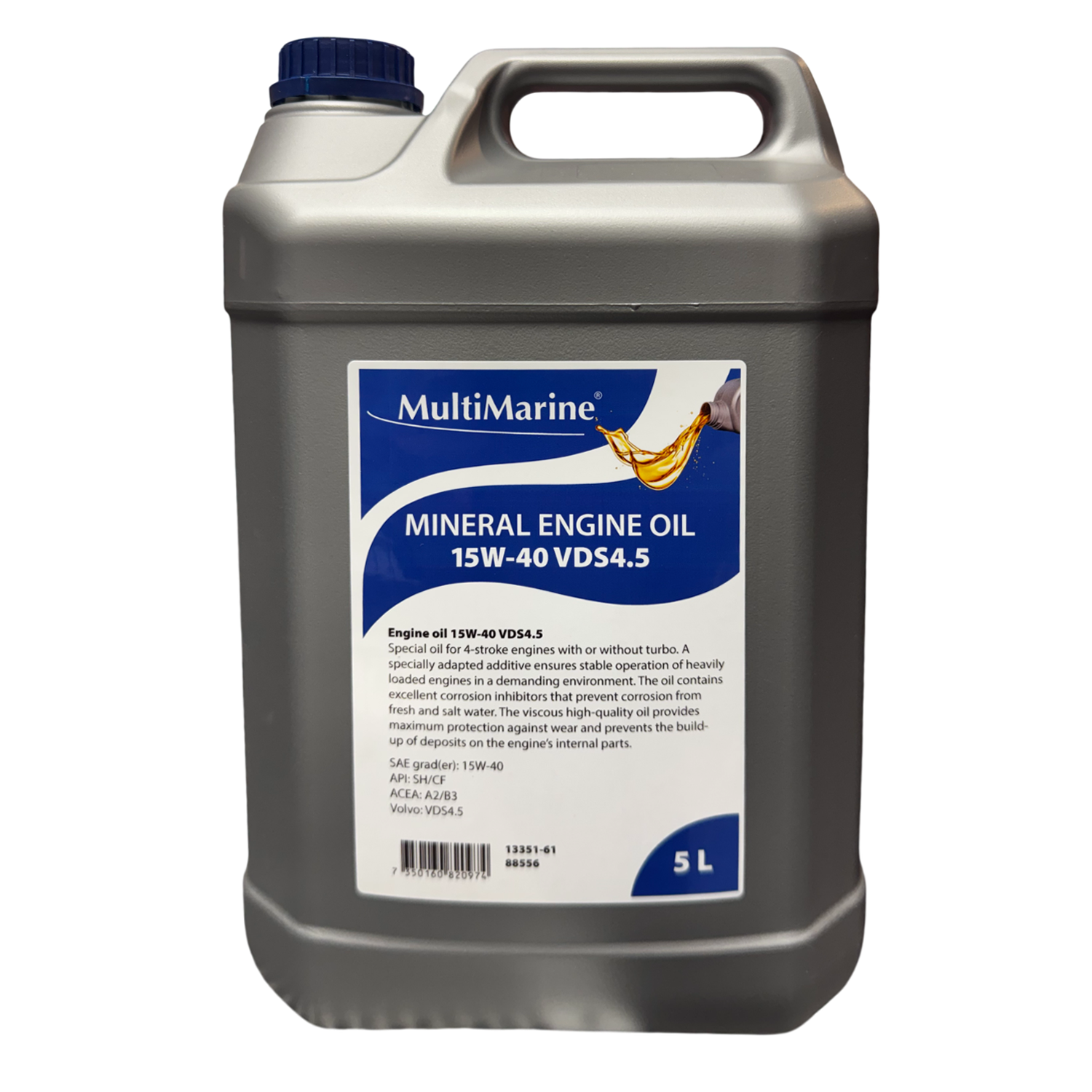 Motorolja Vds4.5 15w40 5l