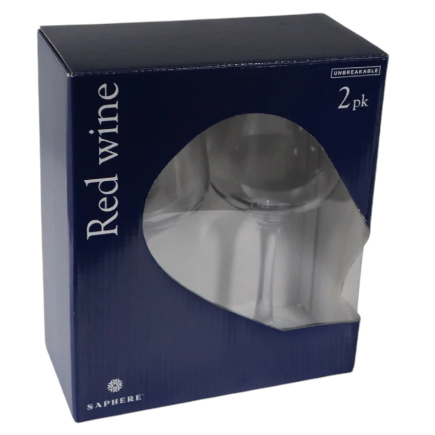 Rödvinsglas Saphere 2-pack
