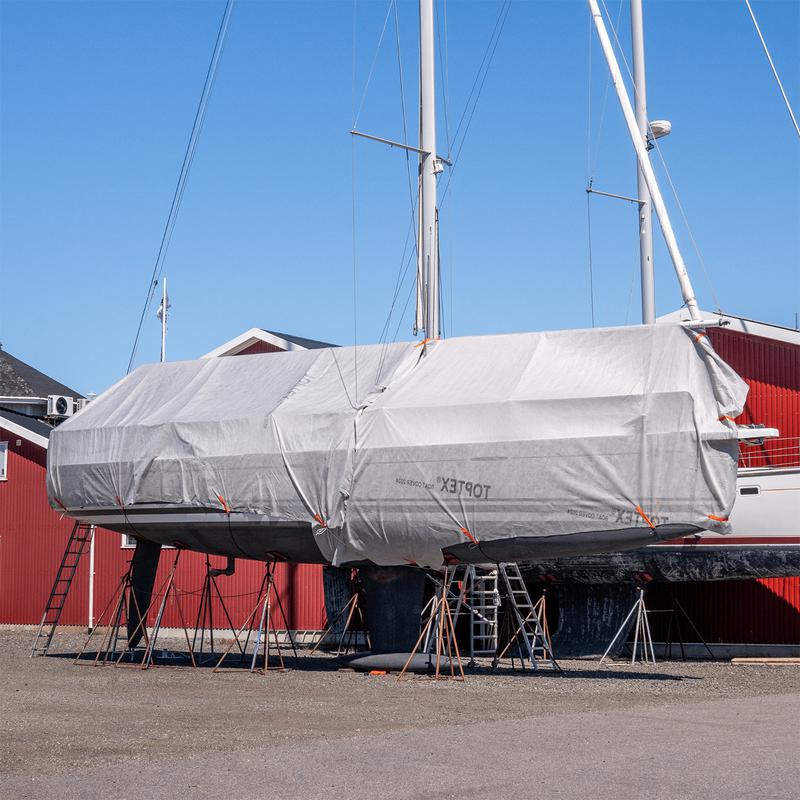 Presenning Toptex Grå 6x10m