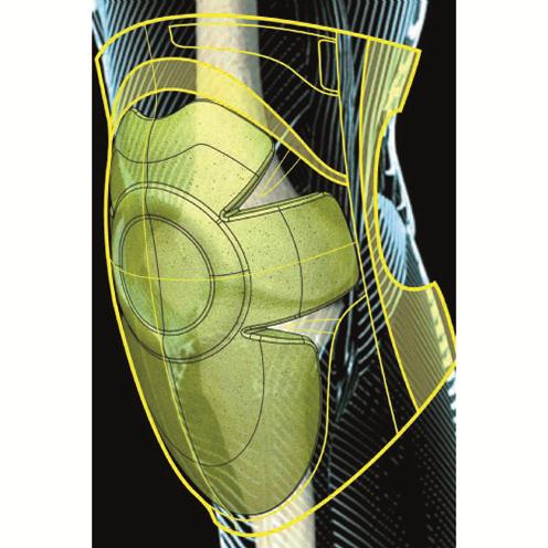 Knäskydd Spinlock Large