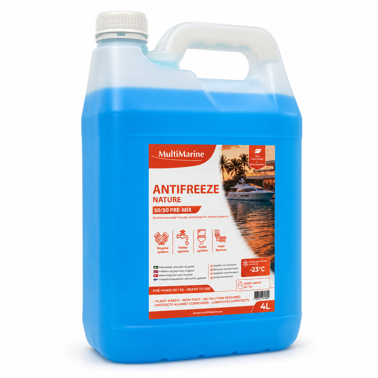 Antifreeze Miljövänlig 4l 50%