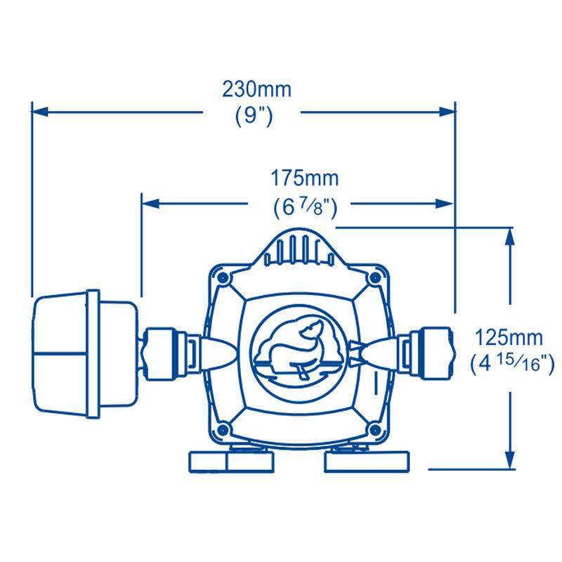 Pentrypump Whale 18l