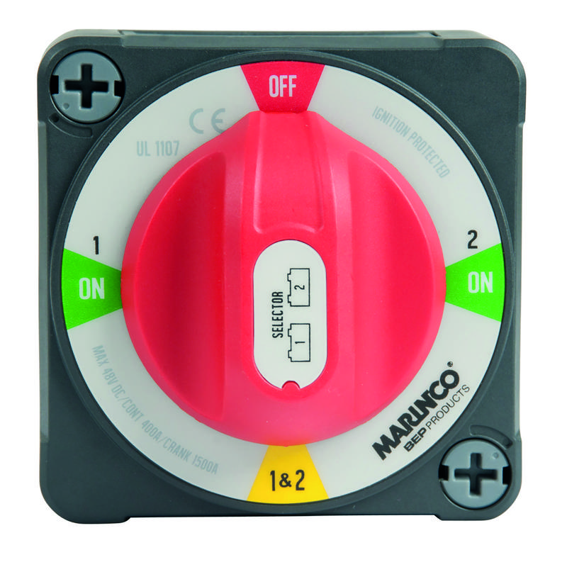 Batteriväljare 1-2-båda-av Ez
