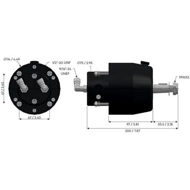 Hydraulpump Hr-25 Glydus