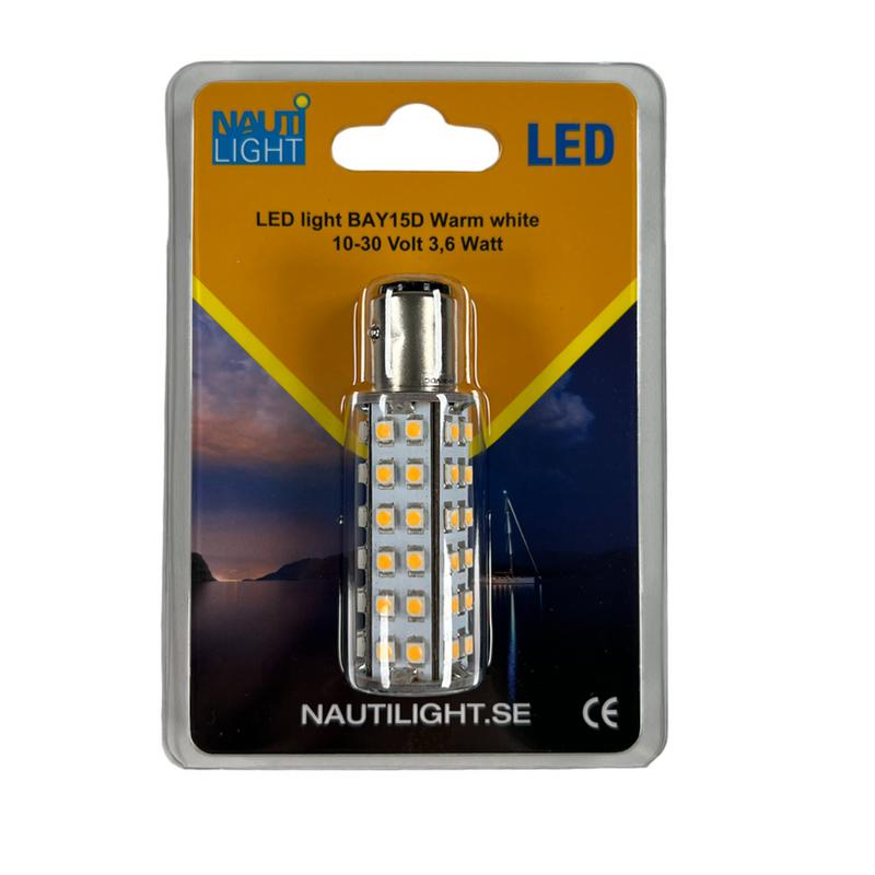 Ledlampa 10-30v Bay15d Nav