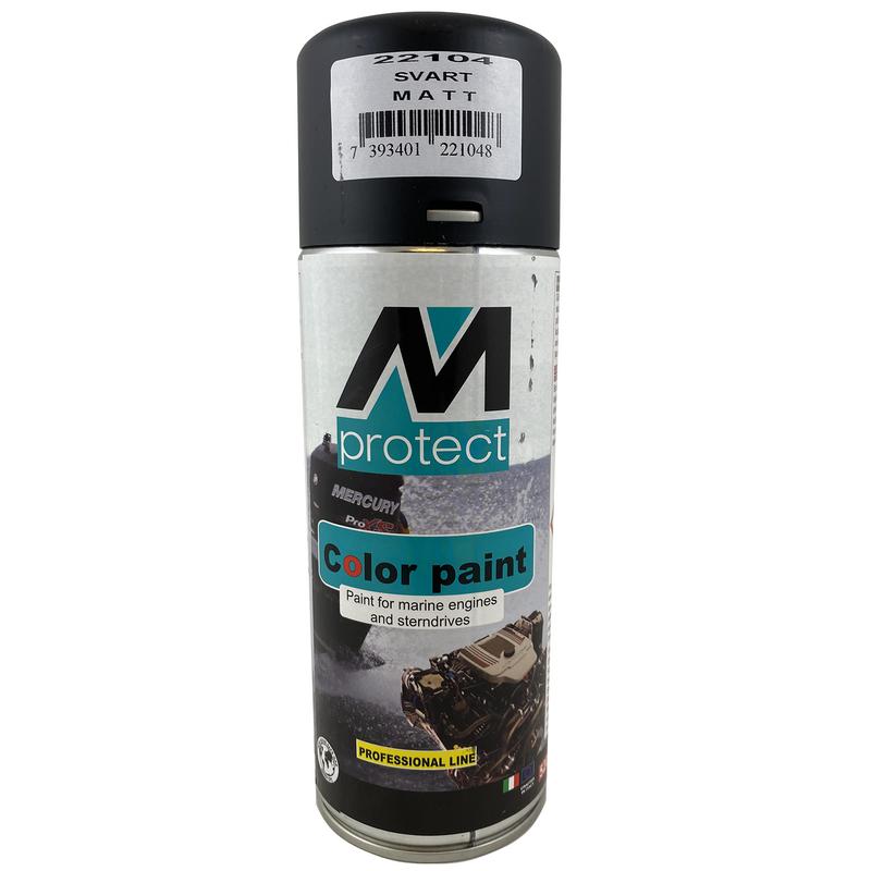 Spray Svart Matt