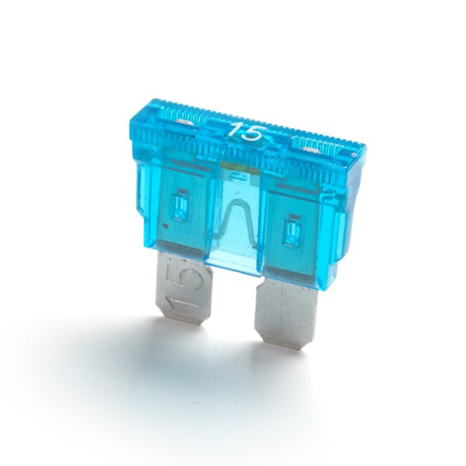 Flatstiftsäkring 15a Led 2st