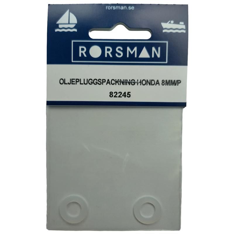 Oljepluggspackning Honda 8mm/p