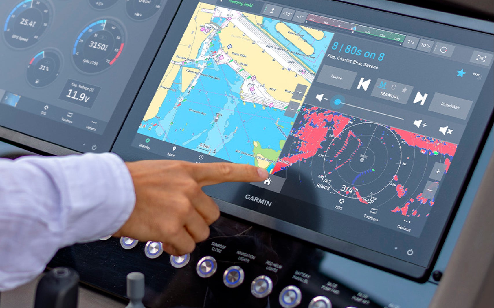 Garmin-sjökort för höstfisket