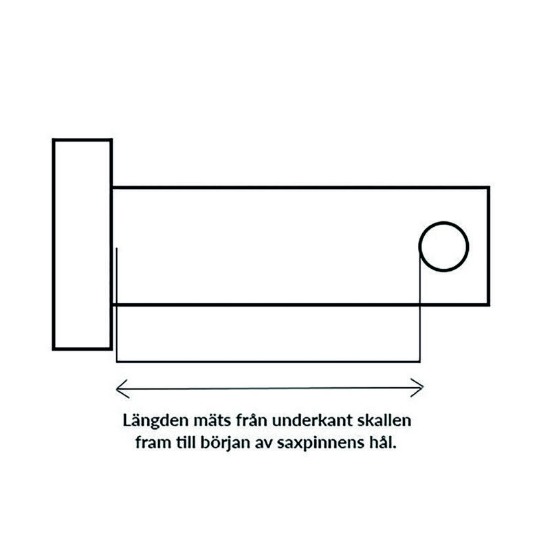 Riggbult 5x13mm (18mm) 2st