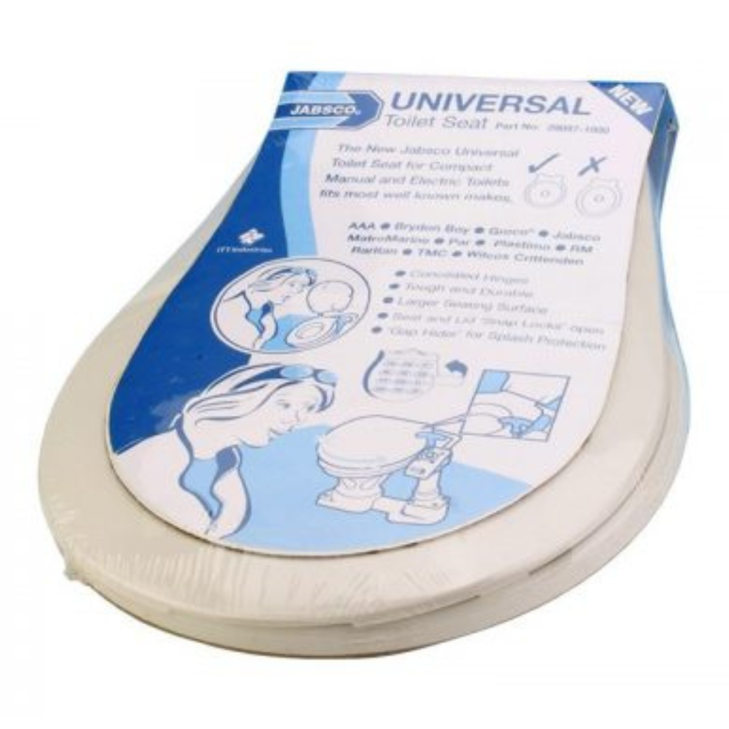 Jabsco Toalettsits Comfort
