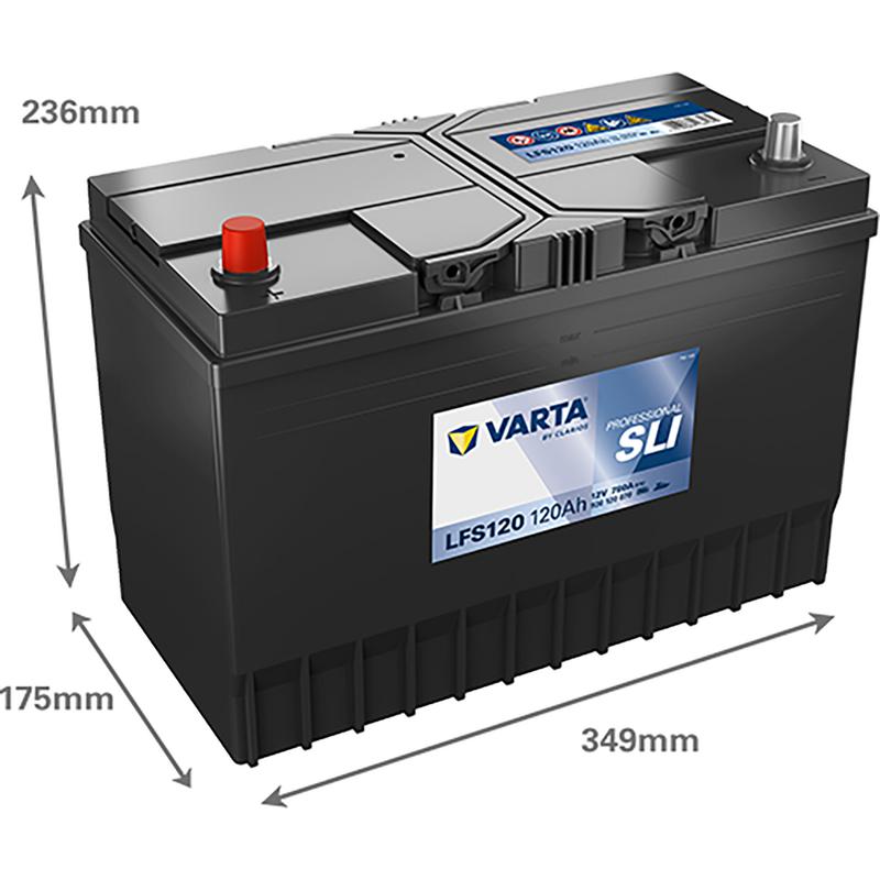 Batteri Varta Marin 120ah
