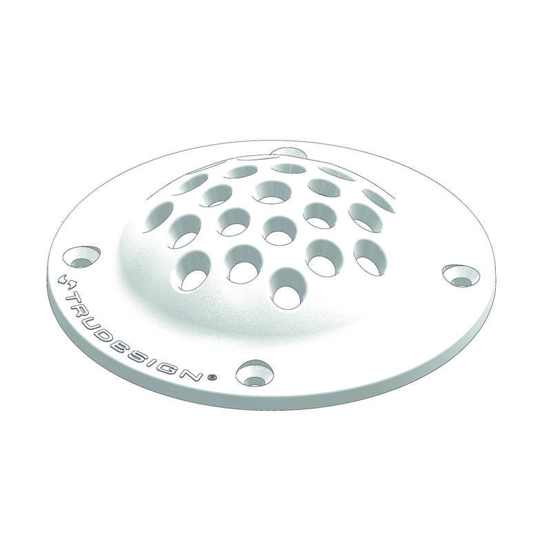 Trudesign Rund Sil 1-1/4" Vit