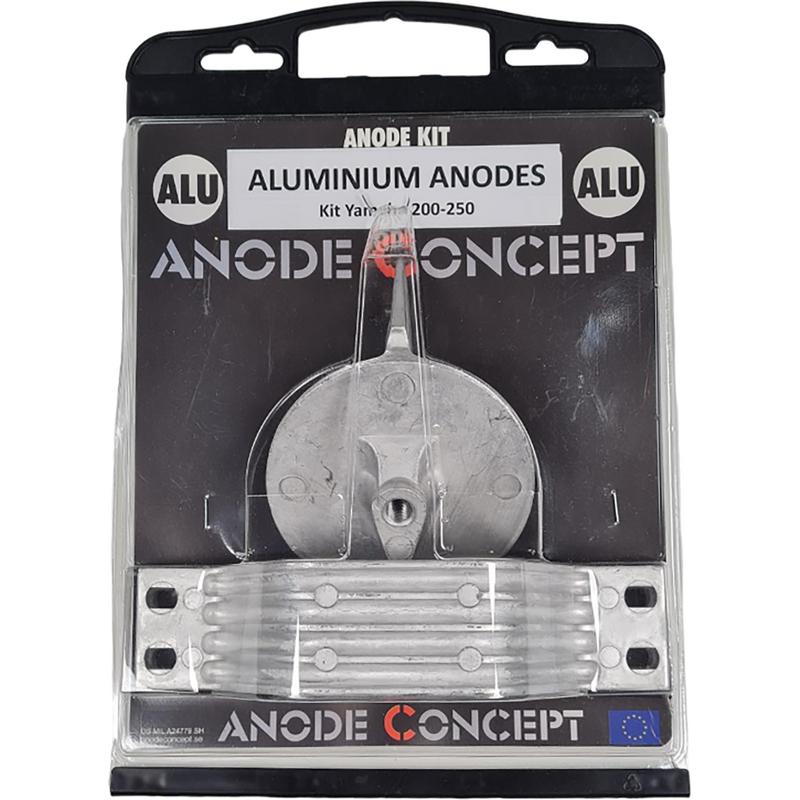 Anodkit Yamaha 200-250hk Alu