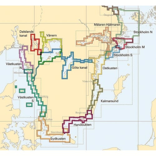 Båtsportkort Bottenhavet Norra