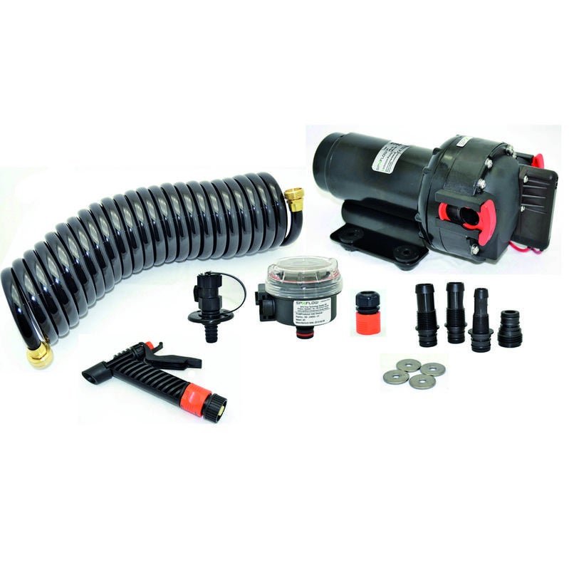 Spolpumpskit 13l 12v Aqua Jet