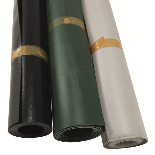 7oc Pvc-duk 50x50cm Ljusgrå