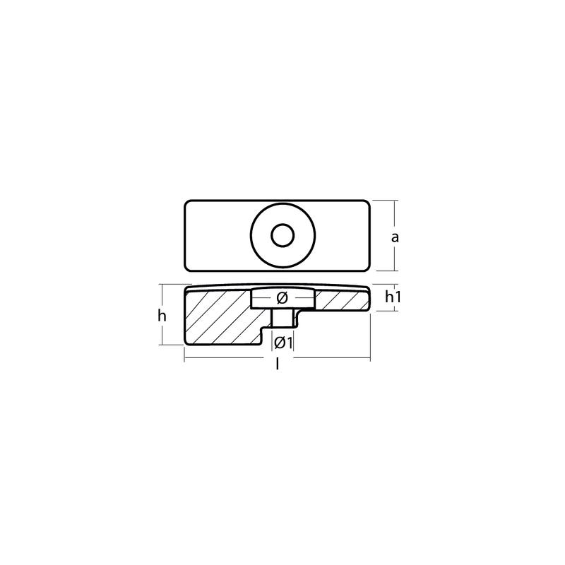 Anodkit Suzuki 90-140hk Alu