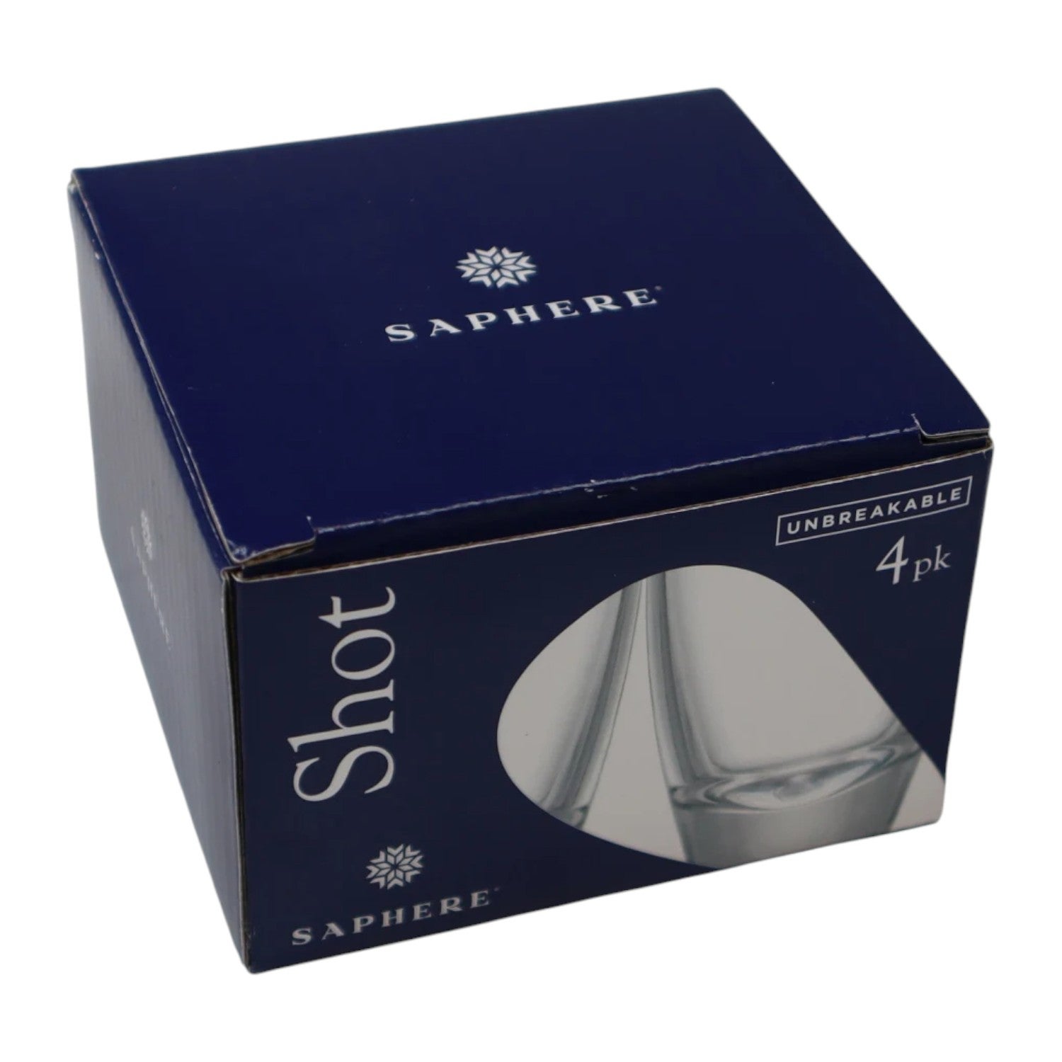 Snapsglas Saphere 4-pack