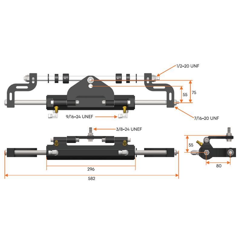 Hydraulstyrning Multisteer 175