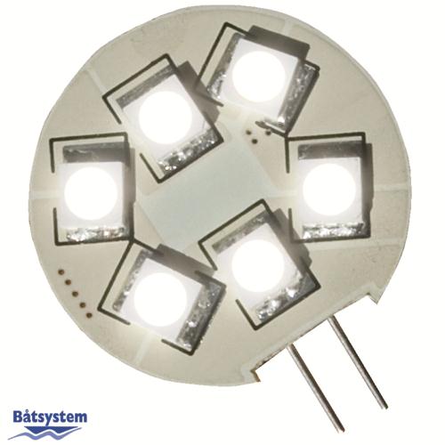 Ledlampa G4 6smd Sida 8-30v